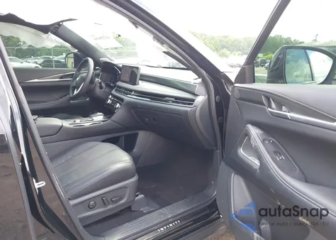 2025 Infiniti Qx60 Luxe Awd из США, поврежденный, VIN 5N1AL1FS9SC340254